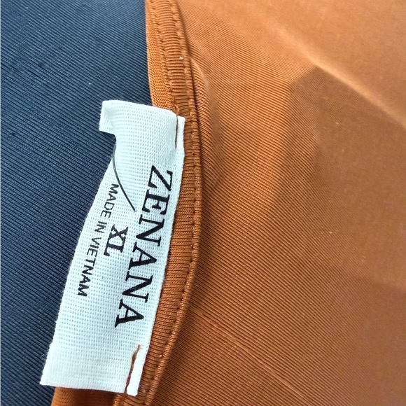 Zenana Modal dress Terracotta Midi Maxi Tshirt T-Shirt short sleeve tencel - Picture 5 of 10